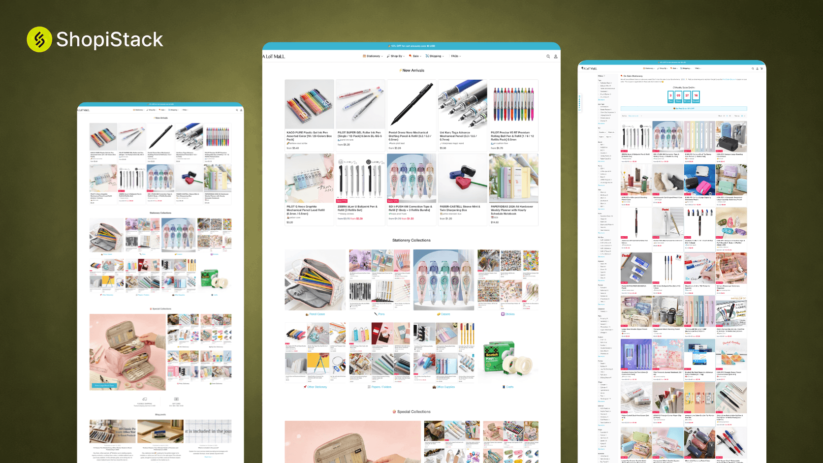 Alotmall stationery supplies store